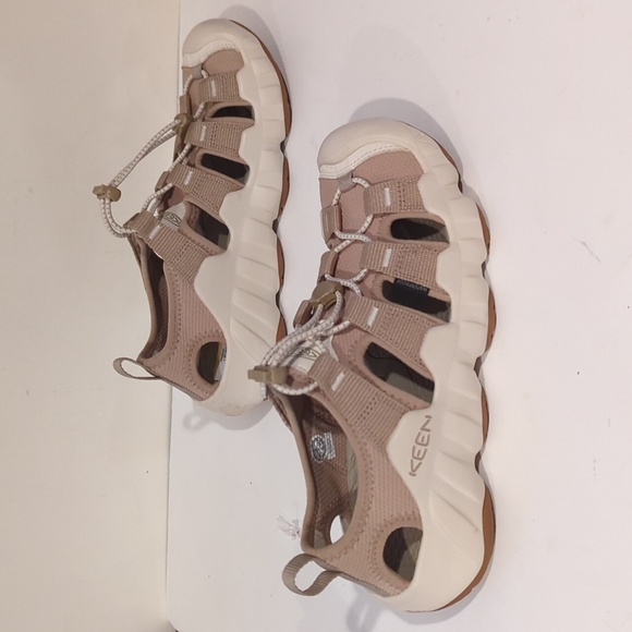 Keen Hyperport H2 Women's Sandals In Birch/Plaza Taupe Size 8 - Picture 5 of 11